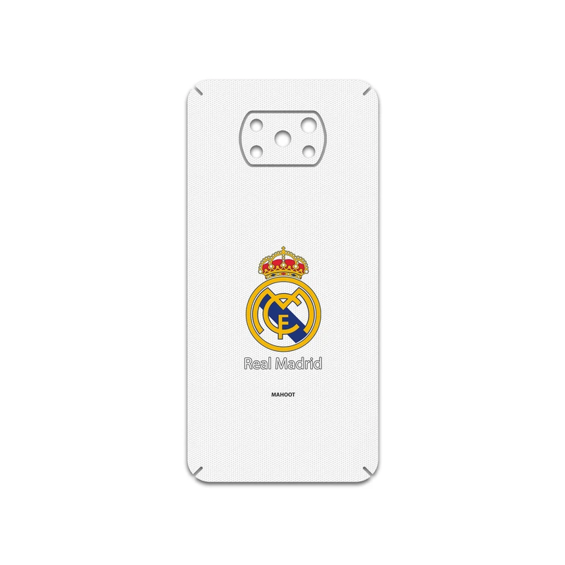 برچسب پوششی ماهوت مدل Real-Madrid مناسب برای گوشی موبایل شیائومی Poco X3 NFC
