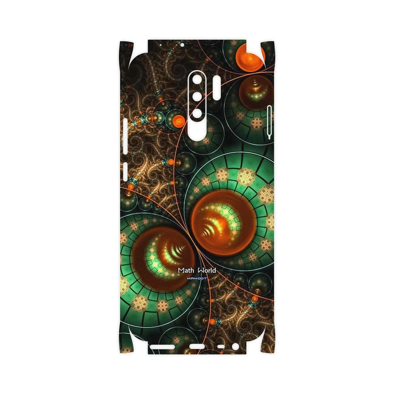 برچسب پوششی ماهوت مدل Mathematical Geometric Shape 3-FullSkin مناسب برای گوشی موبایل شیائومی Redmi 9