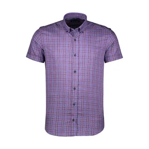 پیراهن آستین کوتاه مردانه کیکی رایکی مدل MBB20225-359