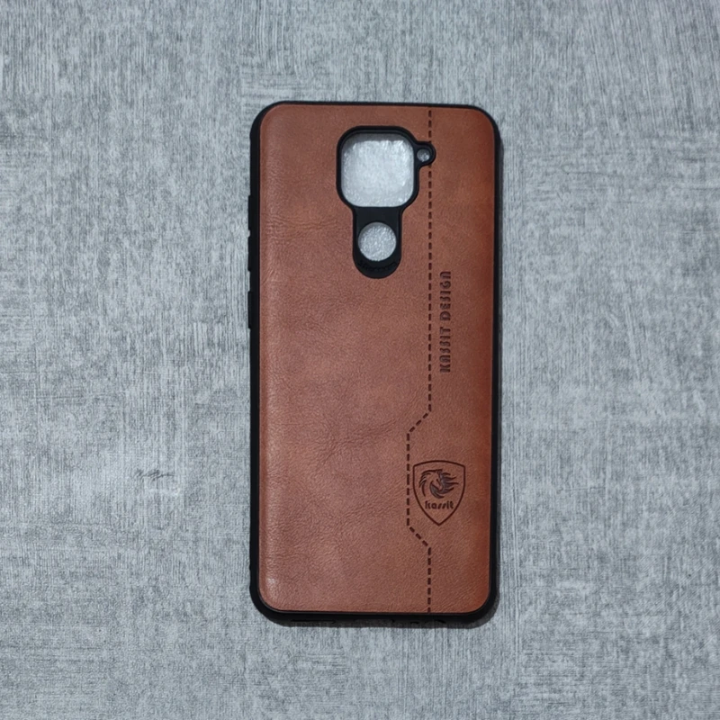 کاور طرح چرم مدل KMl مناسب برای گوشی موبایل شیائومی Redmi Note 9