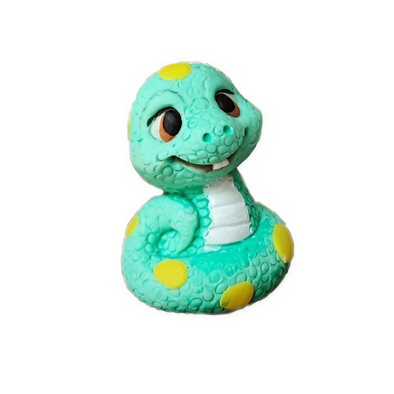 قالب شمع مدل مار مینیاتوری نماد سال 1404