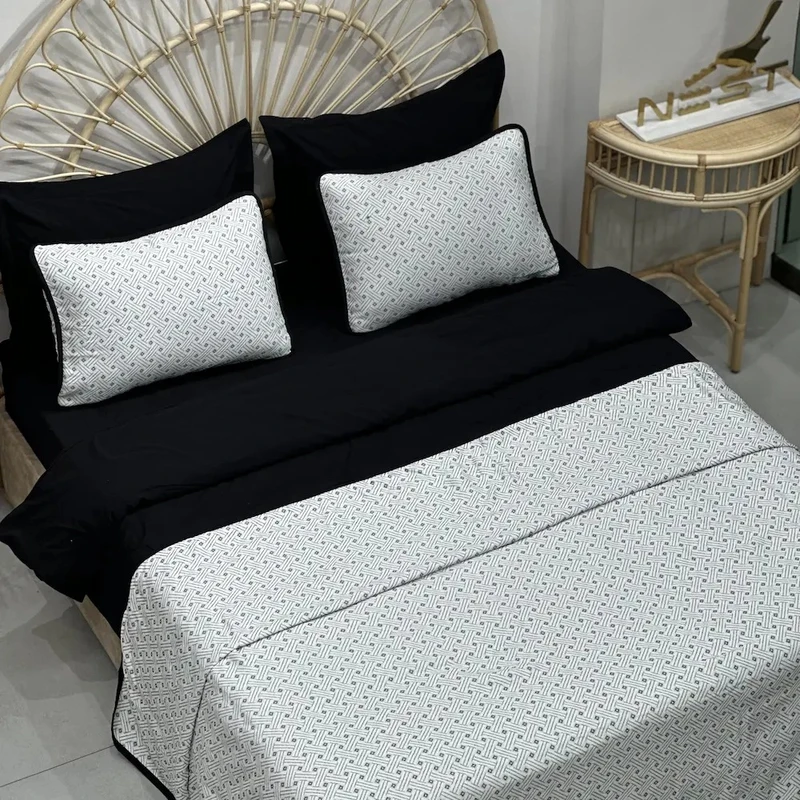 سرویس روتختی 2 نفر 7 تکه شاهسِر مدل سیلوانو کویین 