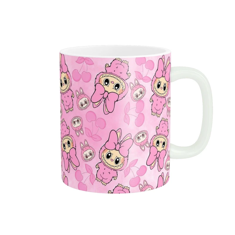 ماگ پادآفرین مدل فانتزی عروسکی لبوبو ترند labubu کد 409