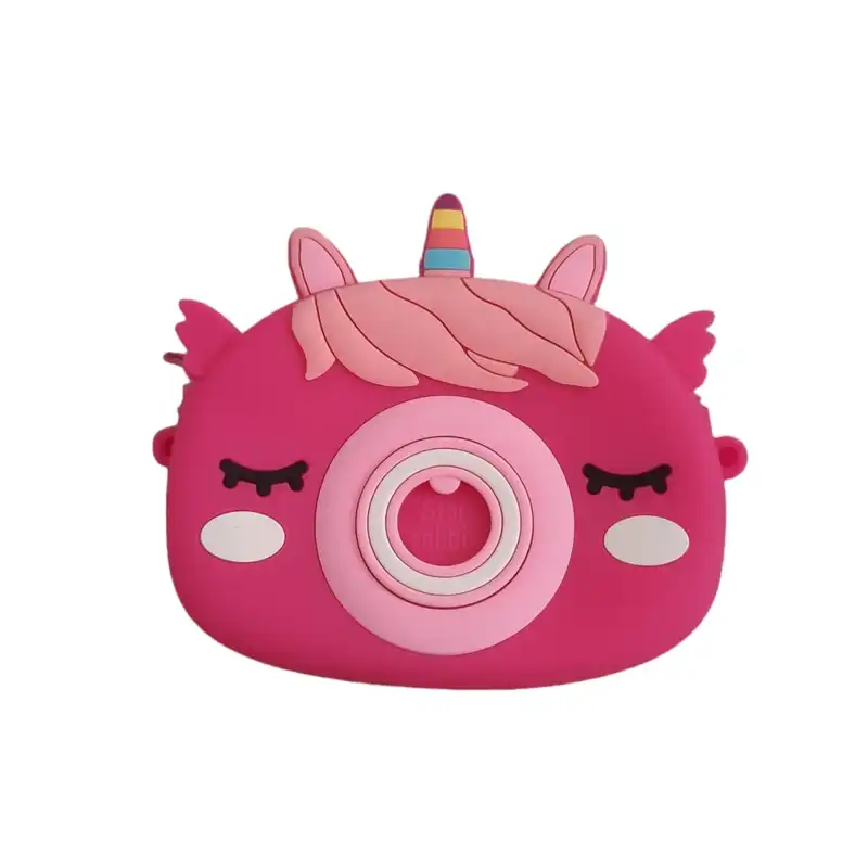 کیف دوشی بچگانه مدل سیلیکونی طرح یونیکورن