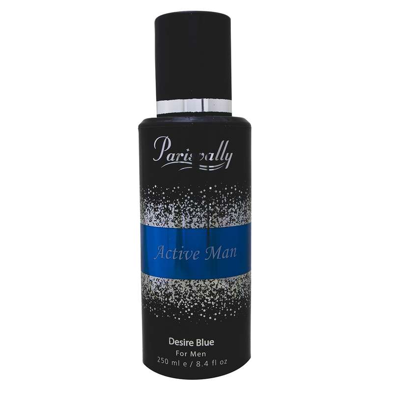 بادی اسپلش مردانه پاریسولی مدل Desire Blue حجم 250 میلی لیتر بادی اسپلش مردانه پاریسولی مدل Desire Blue حجم 250 میلی لیتر