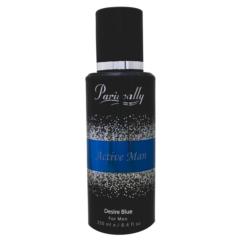 بادی اسپلش مردانه پاریسولی مدل Desire Blue حجم 250 میلی لیتر بادی اسپلش مردانه پاریسولی مدل Desire Blue حجم 250 میلی لیتر