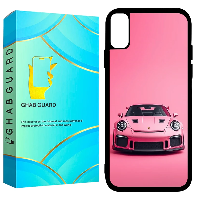  کاور قاب گارد طرح ماشین مدل GCHPX مناسب برای گوشی موبایل اپل iPhone X / XS