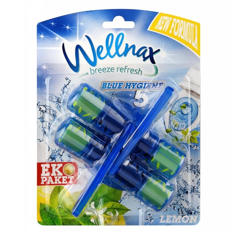 قرص جرمگیر توالت فرنگی ولناکس مدل Lemon بسته 8عددی