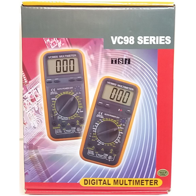 مولتی متر دیجیتال تی اس آی مدل VC9808