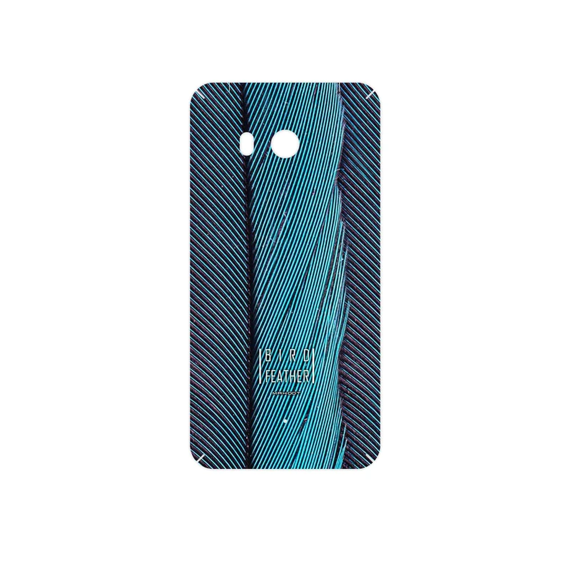 برچسب پوششی ماهوت مدل Turquoise feathers مناسب برای گوشی موبایل اچ تی سی U11