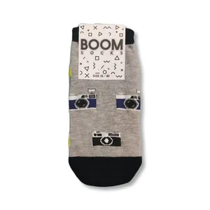 جوراب بوم مدل فانتزی طرح دوربین عکاسی