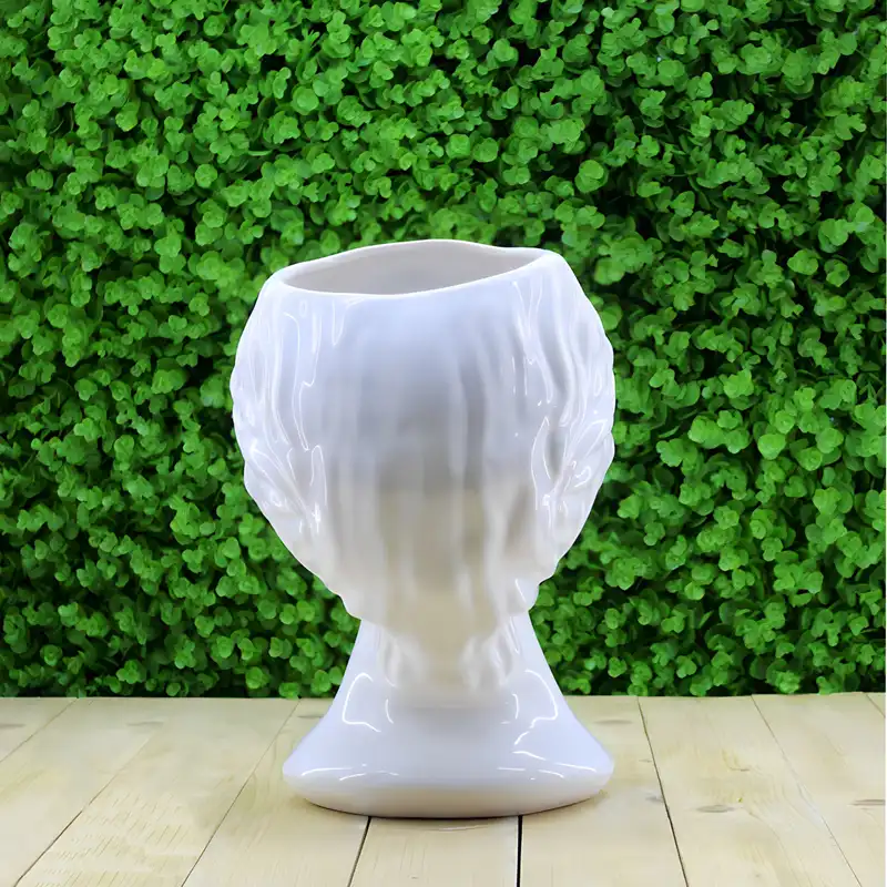 گلدان سرامیکی مدل چهره کد 102