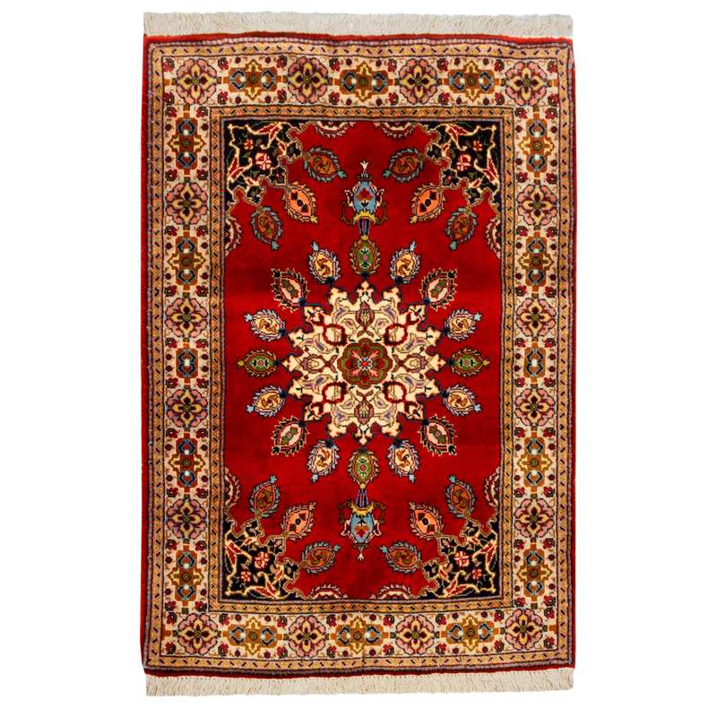 فرش قدیمی دستباف نیم متری سی پرشیا کد 156089