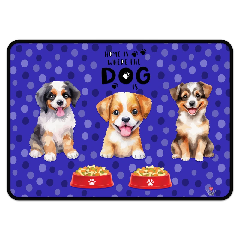 زیرانداز ظرف غذای سگ و گربه تادو کد ZR108