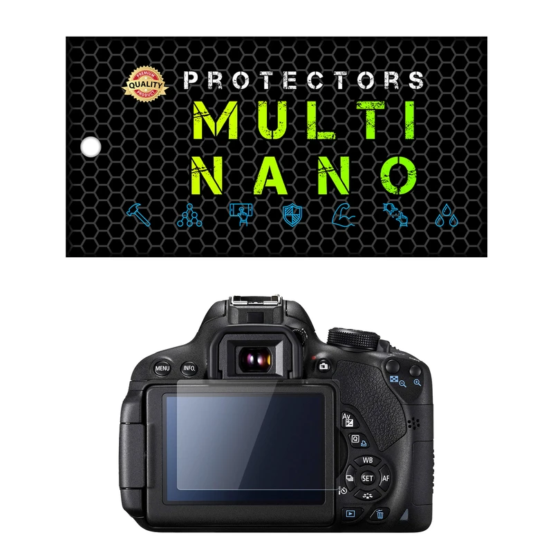 محافظ صفحه نمایش دوربین شفاف مولتی نانو مدل X-S1N مناسب برای دوربین عکاسی کانن canon 700D