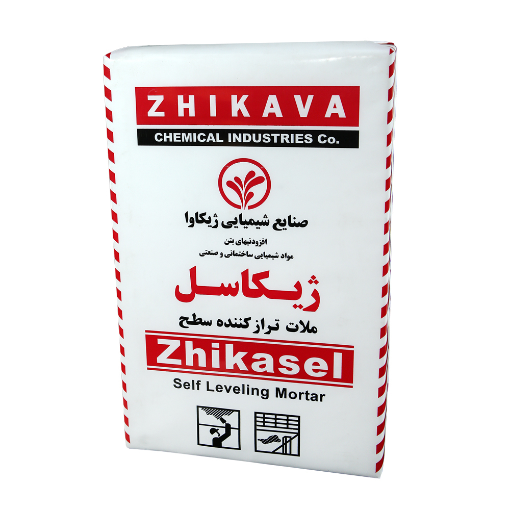 ملات تراز کننده سطوح ژیکاوا مدل ژیکاسل وزن 25 کیلوگرم