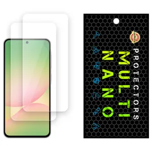 Multi Nano X-S2N Model Transparent Screen Protector Suitable For Samsung Galaxy A56 Mobile Phone Pack Of 2