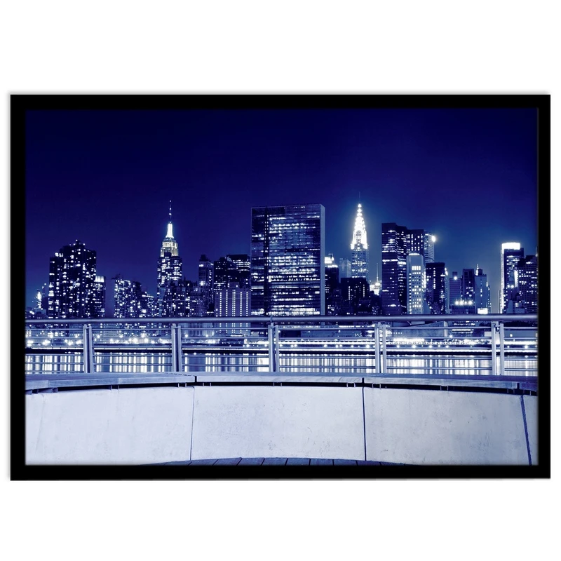 تابلو نوری بکلیت طرح منظره شهری نیویورک مدل B-S515