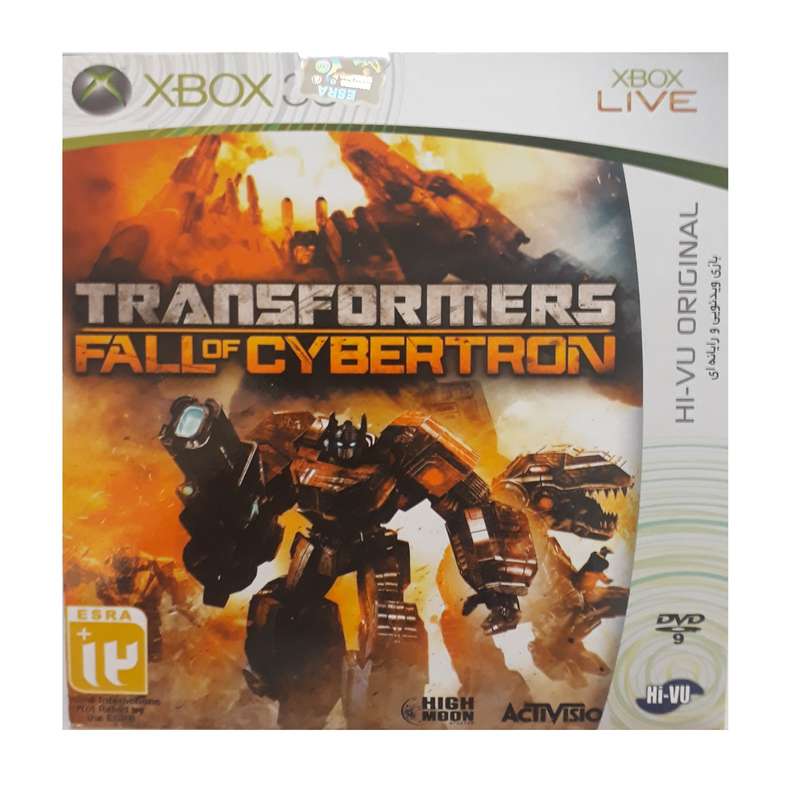 بازی transformers fall of cybertron مخصوص xbox 360 بازی transformers fall of cybertron مخصوص xbox 360
