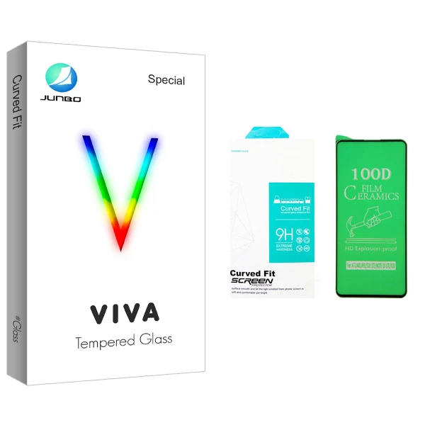 محافظ صفحه نمایش جانبو مدل Viva Glass مناسب برای گوشی موبایل شیائومی Redmi Note 9 Pro / Redmi 9S
