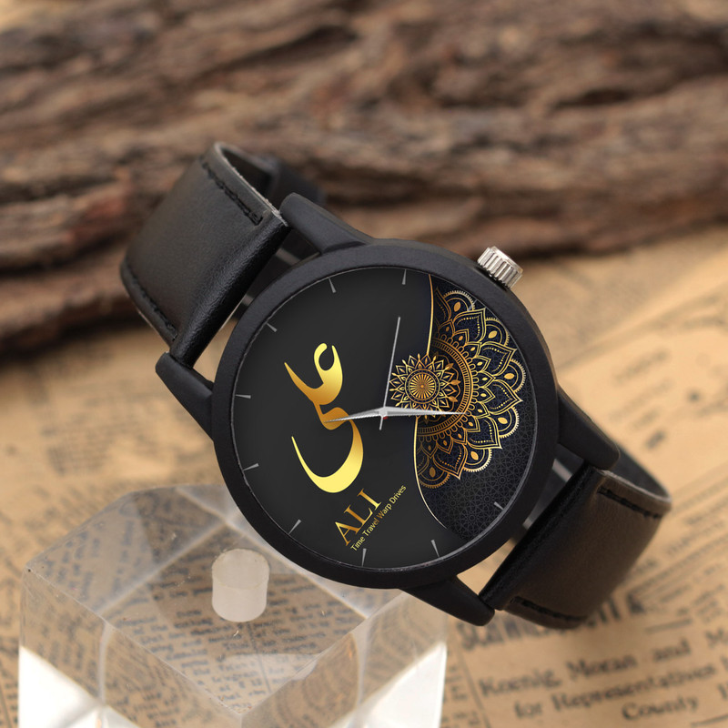 ساعت مچی عقربه ای مردانه طرح علی کد LF3212