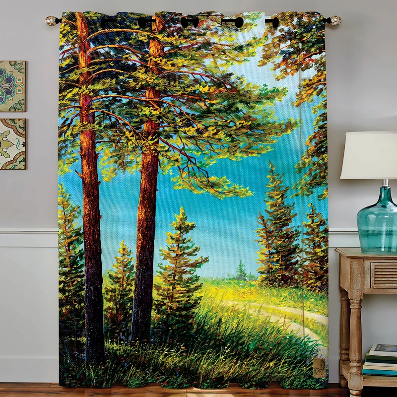 پرده رنس مدل CC4-50342 سایز 190x140 سانتی متر