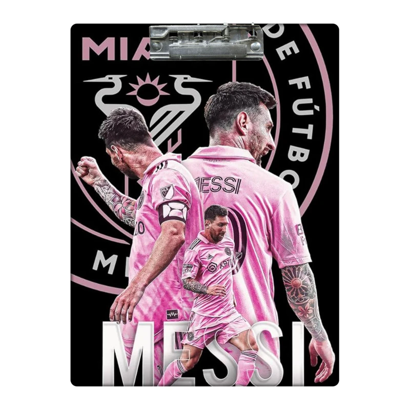 تخته شاسی طرح فوتبالیست مسی کد 2292642 سایز A4