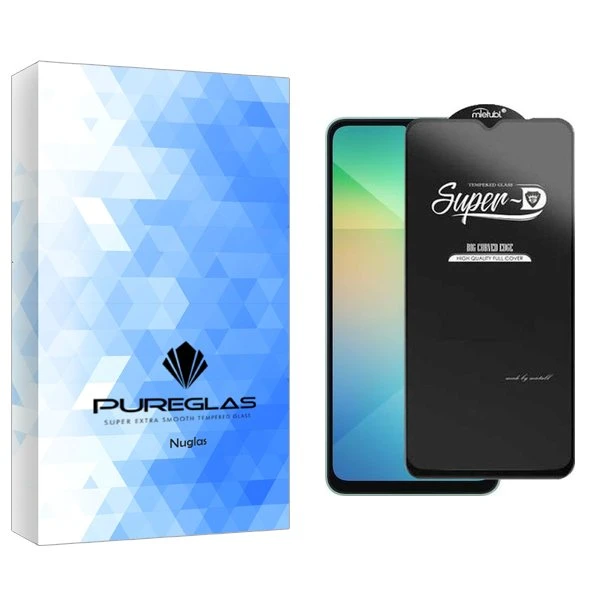 محافظ صفحه نمایش پیور گلس مدل NueGlasnewpkg SuperD مناسب برای گوشی موبایل سامسونگ Galaxy A06