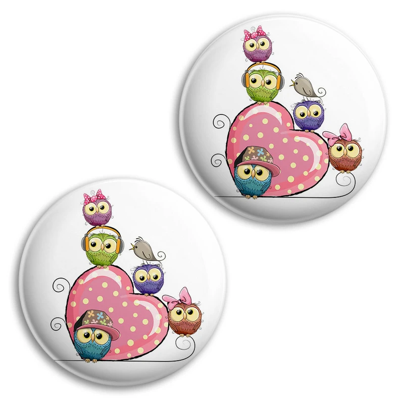 مگنت پرمانه طرح cute کد pmag2.26695 مجموعه 2 عددی