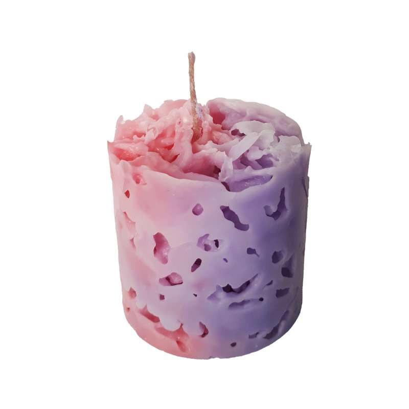 شمع دست ساز مدل mix-06