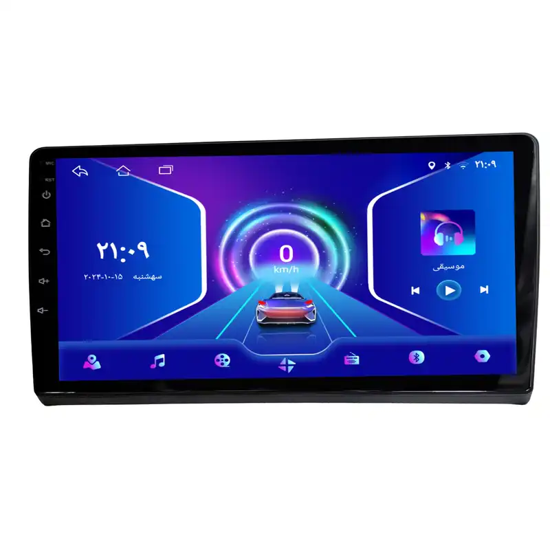 پخش کننده تصویری خودرو مدل benix-2309 مناسب برای آزرا