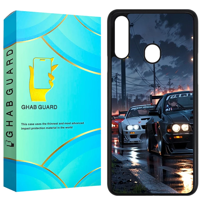 کاور قاب گارد طرح ماشین مدل GCHPA20S مناسب برای گوشی موبایل سامسونگ Galaxy A20s