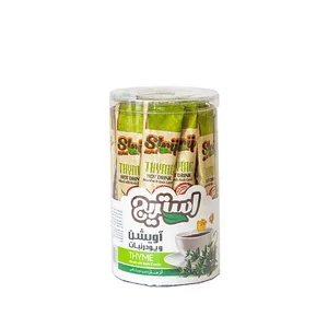  دمنوش آویشن و پودر نبات استریج بسته 15 عددی