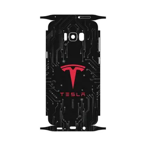 MAHOOT TESLA-Motors-FullSkin Cover Sticker for Samsung Galaxy S9