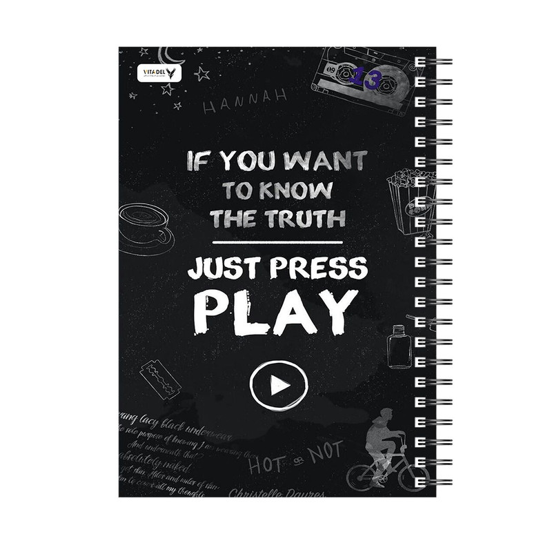 دفتر 120 برگ ویتادل طرح سیزده دلیل برای اینکه مدل 6