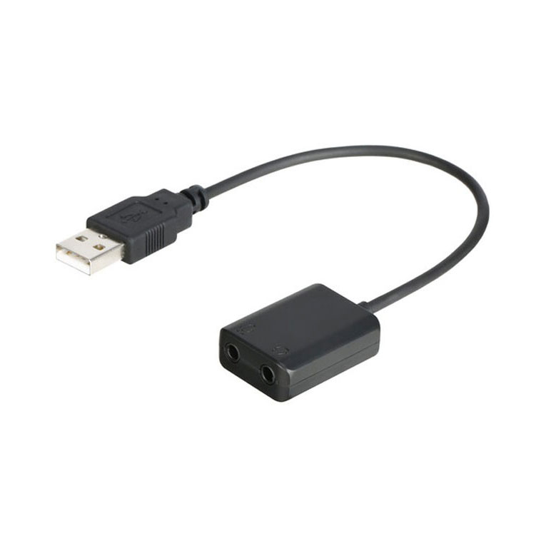 کابل تبدیل  جک 3.5میلی متری به USB بویا مدل EA2L طول 0.15 متر