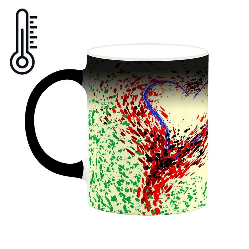 ماگ حرارتی کاکتی مدل قلب کد mgh18436