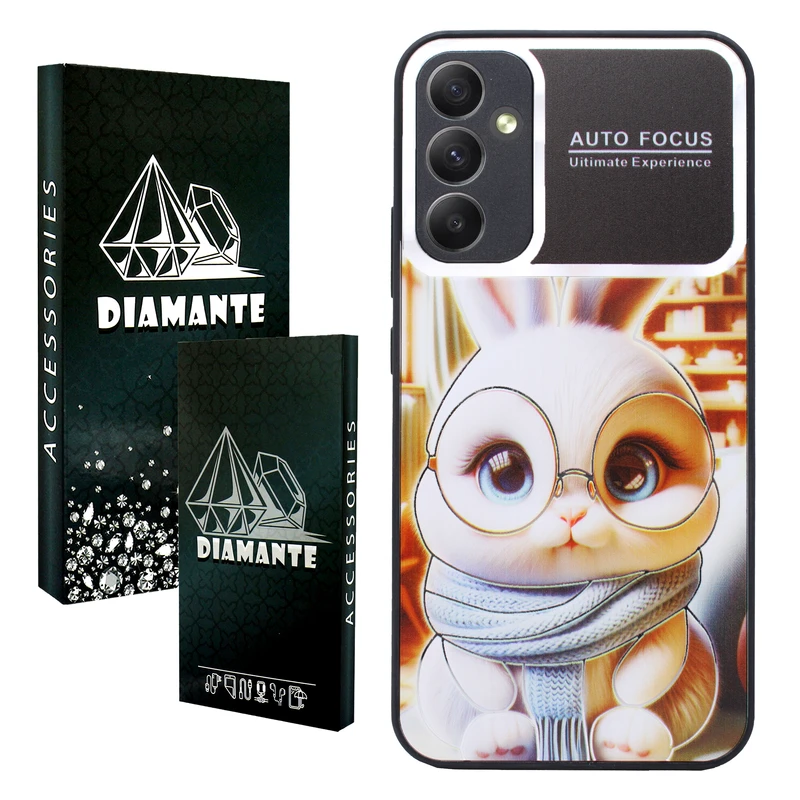 کاور دیامانته مدل Rabbit bk مناسب برای گوشی موبایل سامسونگ Galaxy A34