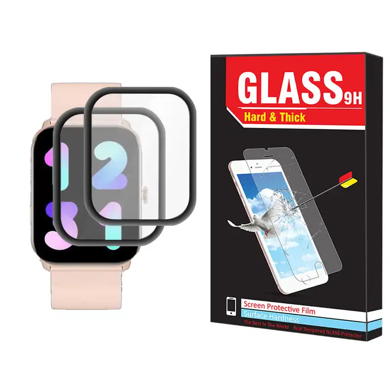 محافظ صفحه نمایش نانو هارد اند تیک مدل NHT مناسب برای ساعت هوشمند ایمیلب  W01 بسته دو عددی