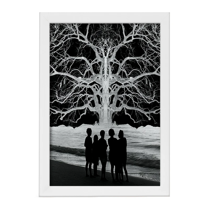 تابلو خندالو مدل تابلو عکس آخرالزمان اثر جری اولزمن کد F12299