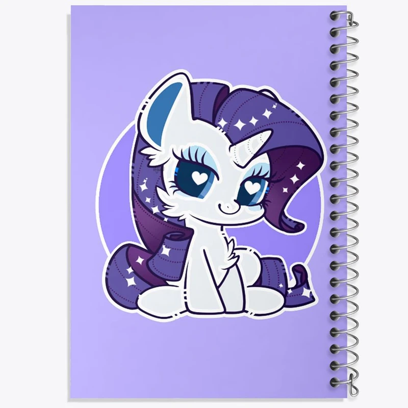 دفتر نقاشی 50 برگ خندالو مدل اسب پونی کد 24835