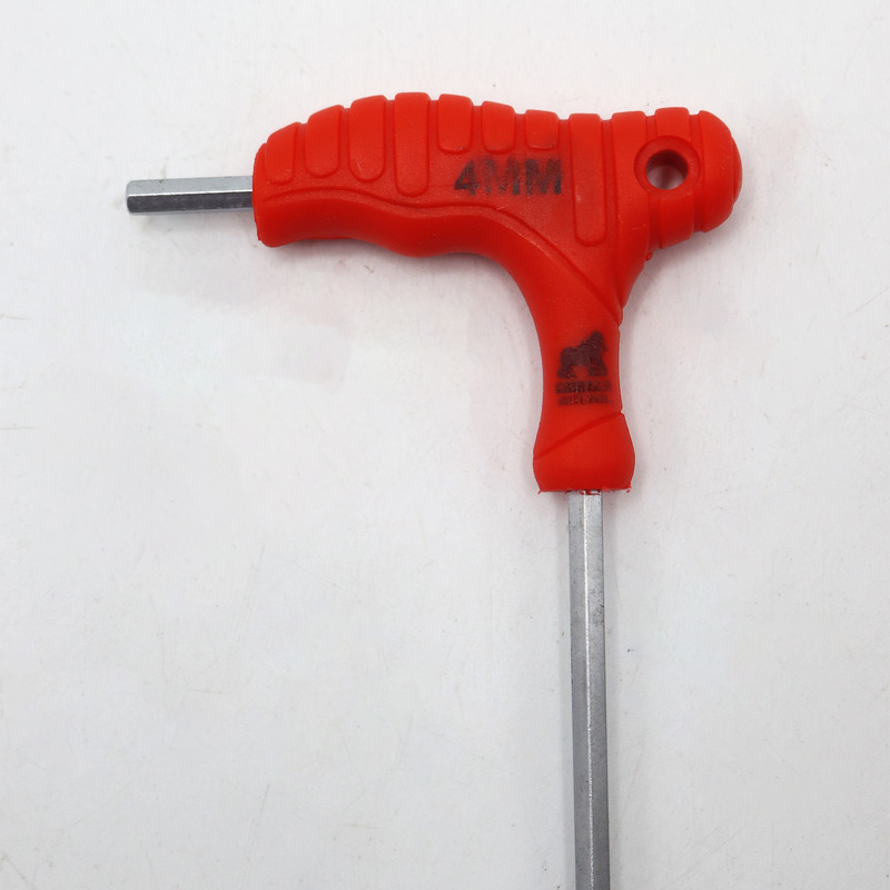 آچار الن دسته تی مدل گوریلا کد YP-ASAEI-DASTE-T سایز 4 میلیمتر