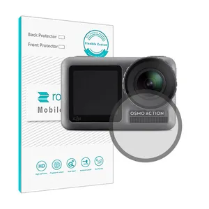 Rockspace HyGEL model transparent camera screen protector suitable for DJI O smo action camera