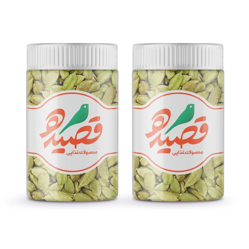 هل سبز قصیده - 150 گرم بسته 2 عددی