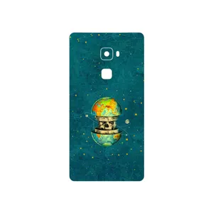 MAHOOT Collage of Earth Face Cover Sticker for Huawei Mate S