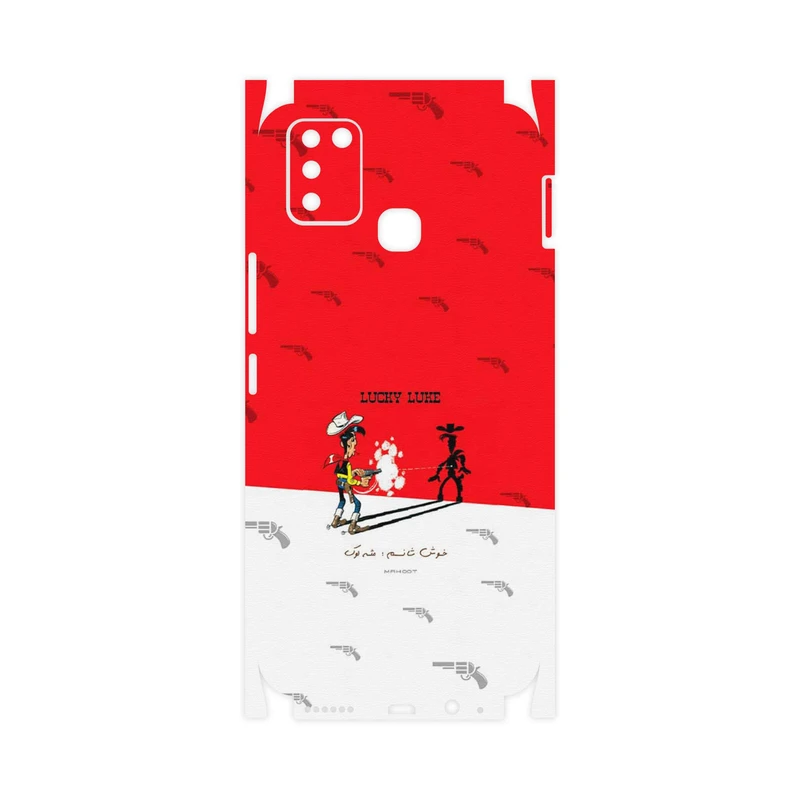 برچسب پوششی ماهوت مدل Lucky Luke-FullSkin مناسب برای گوشی موبایل اینفینیکس Smart 6 X657B