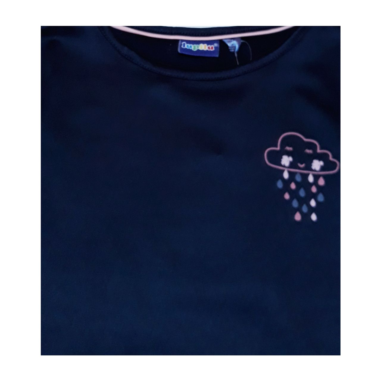 تی شرت آستین بلند دخترانه لوپیلو کد 3072 مجموعه 2 عددی - - 5