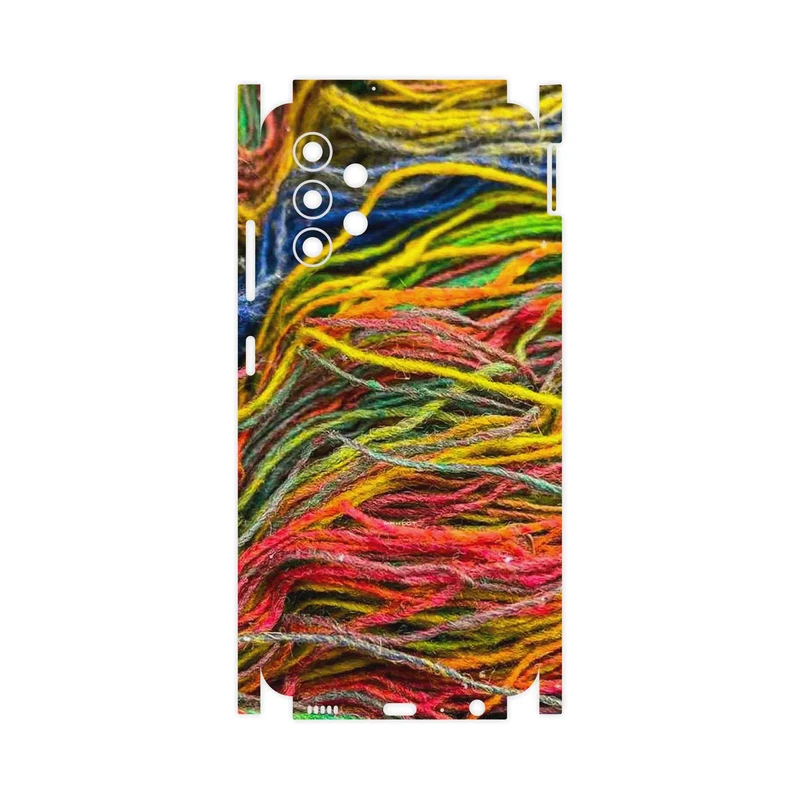 برچسب پوششی ماهوت مدل Fabric Texture 9-FullSkin مناسب برای گوشی موبایل سامسونگ Galaxy M32 5G