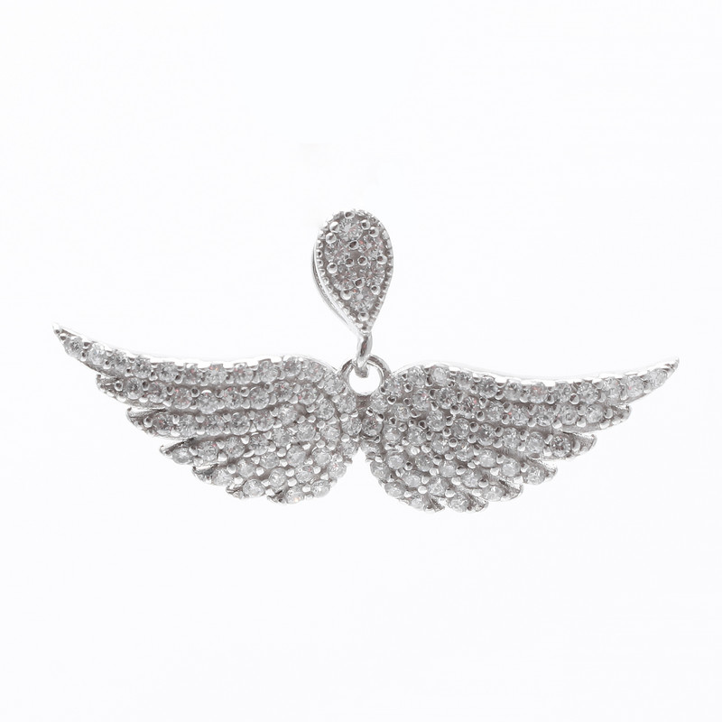 آویز گردنبند نقره زنانه مدل GTA-374