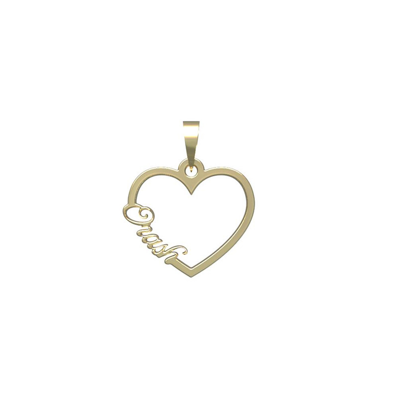 آویز گردنبند طلا 18 عیار زنانه مدوپد مدل اسم اوراش orash کد PB1-10604